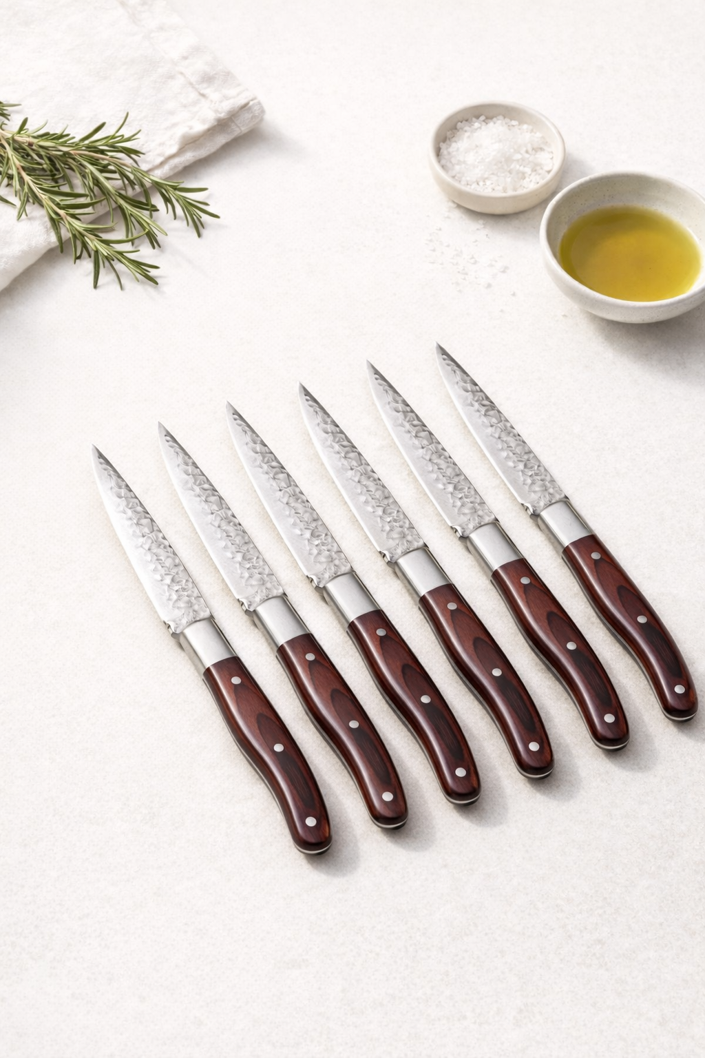 Coffret De 6 Couteaux À Steak Pakkawood - Lg Héritage