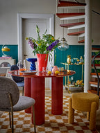 Bruno - Tabouret - Jaune - Polyester