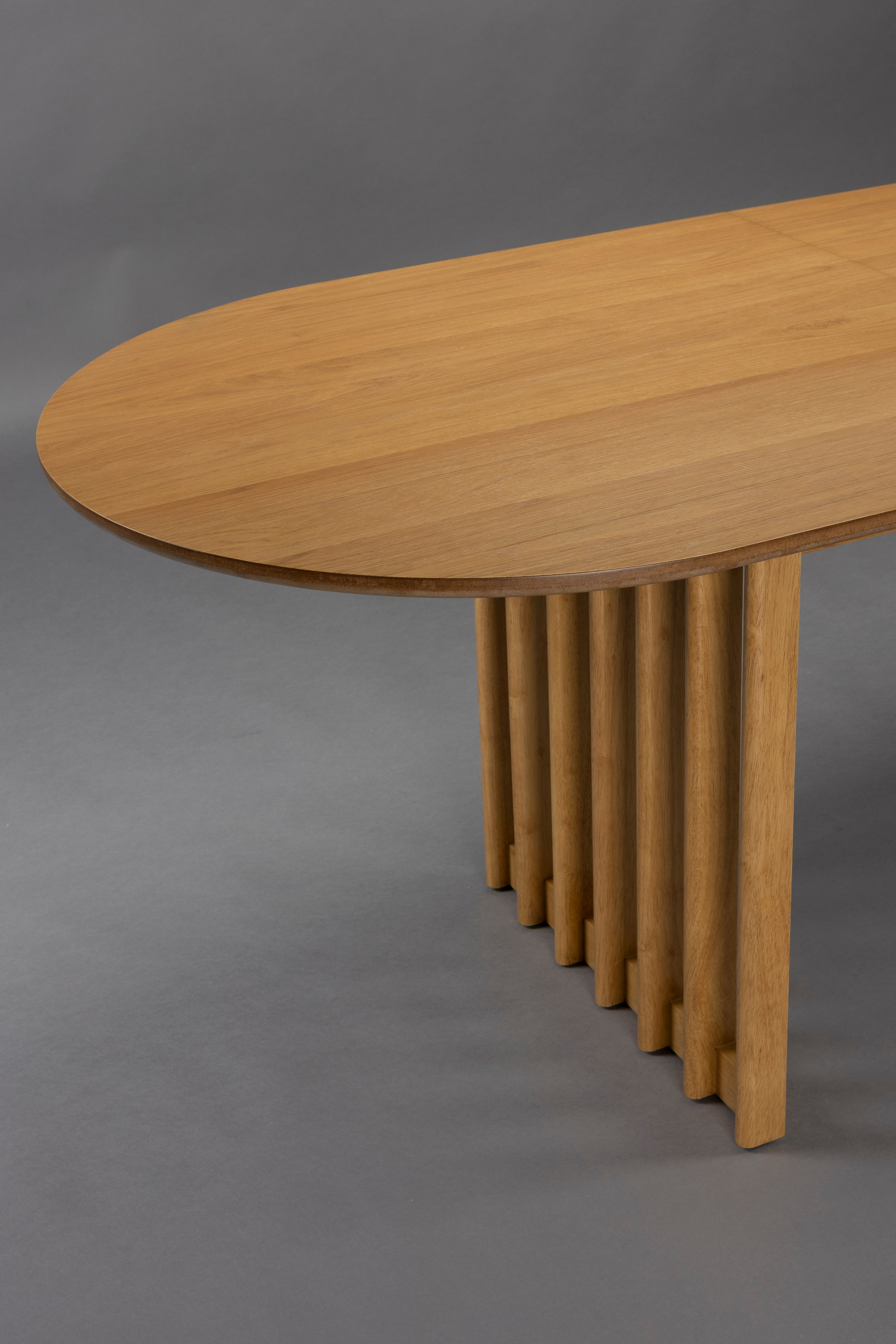 Barlet 200/ - Table De Salle À Manger - Bois - Chêne/Marron