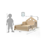 Extendable House Bed With LED Lighting