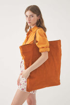 Ben Tote Bag - Rust