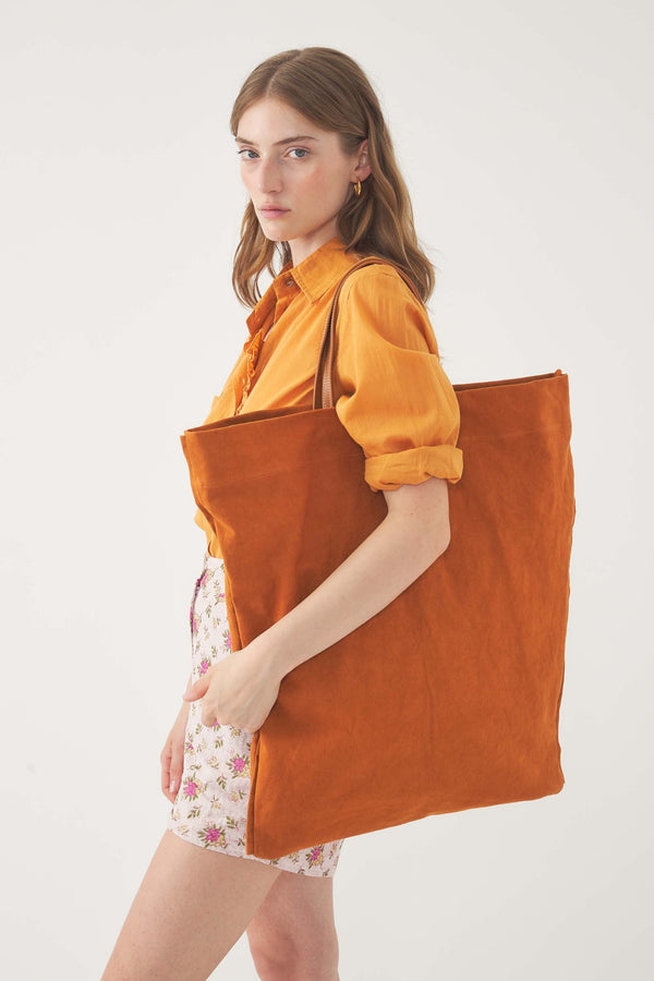 Bolso Tote Ben - Óxido