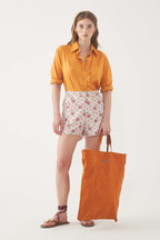 Ben Tote Bag - Rust