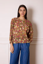Blouse Bilydun - Ocre