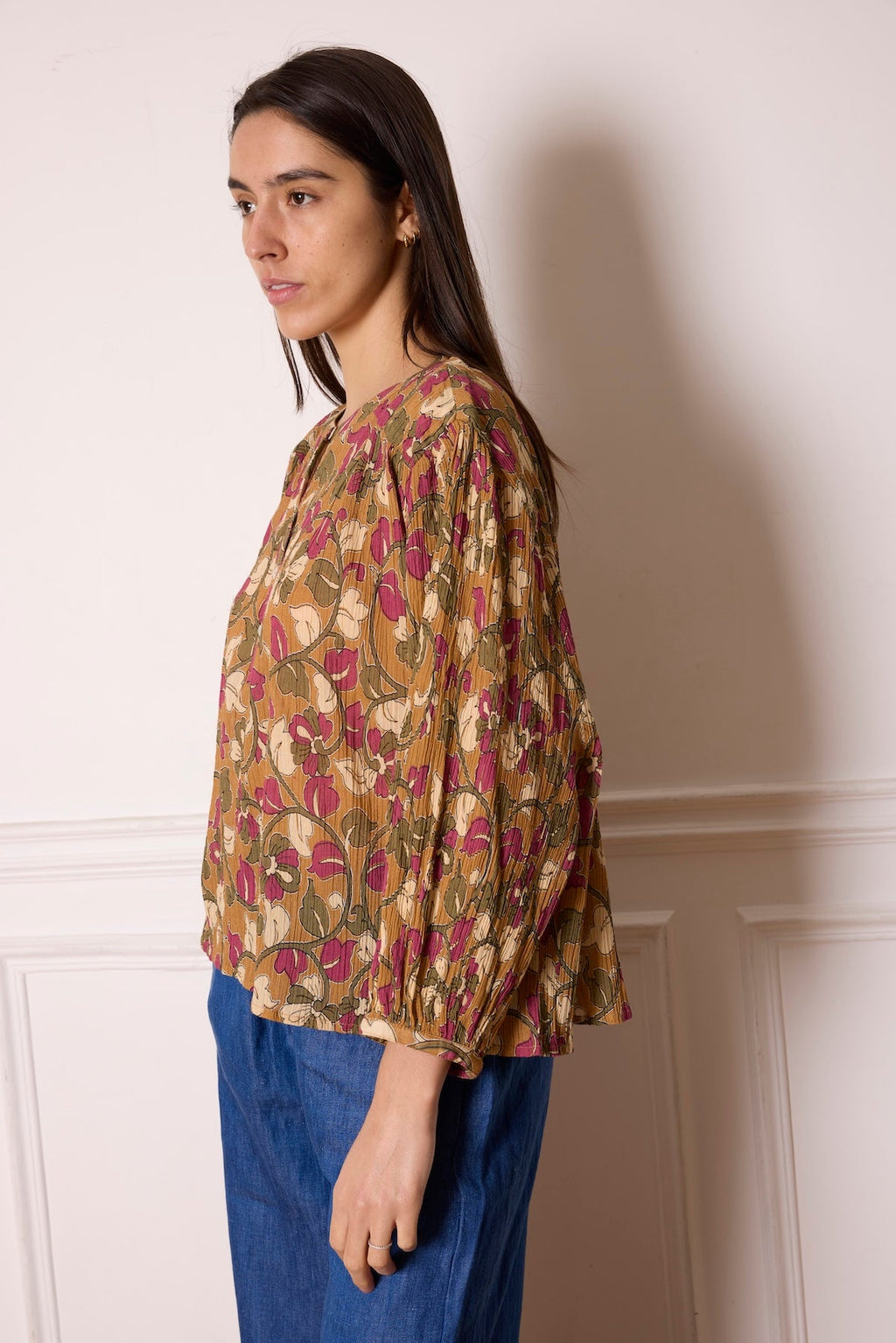 Blouse Bilydun - Ocre