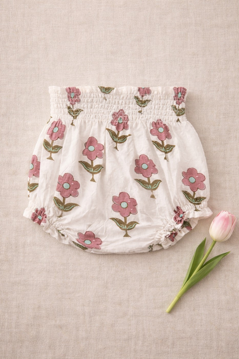 César Maxi Flowers Bloomers - Baby Girl