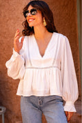 Balior White Blouse
