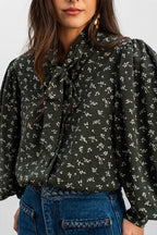 BLOUSE BEREN IMPRIMÉ PENTO KAKI