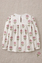 Blusa Barbara Maxi Flores - Niño niña