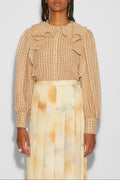 SONG SEERSUCKER BLOUSE - ROSEANNA