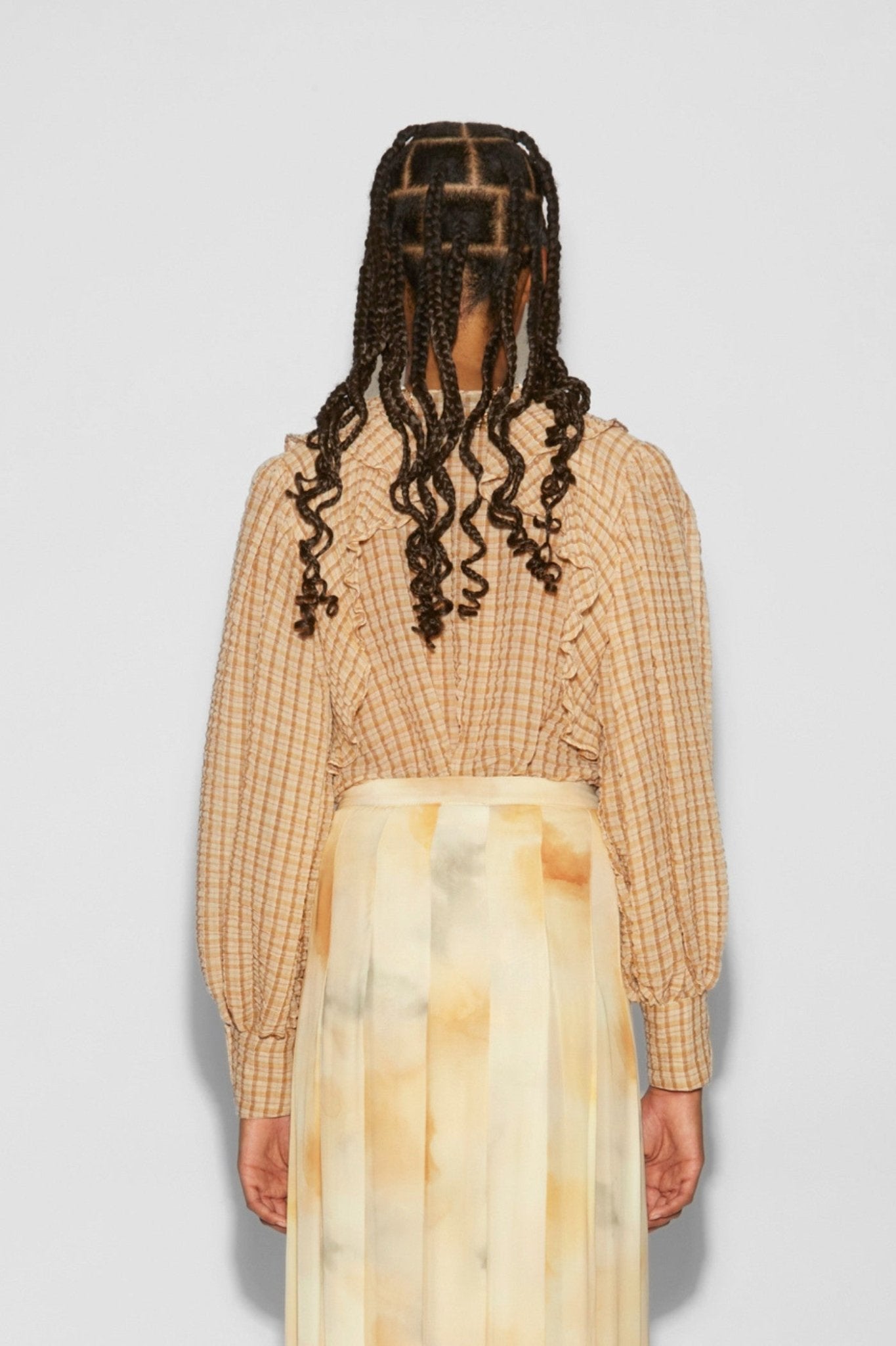 SONG SEERSUCKER BLOUSE - ROSEANNA