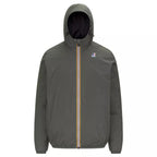 Blouson Doubler K-Way Le Vrai 4.0 Claude Warm - Kaki/Noir