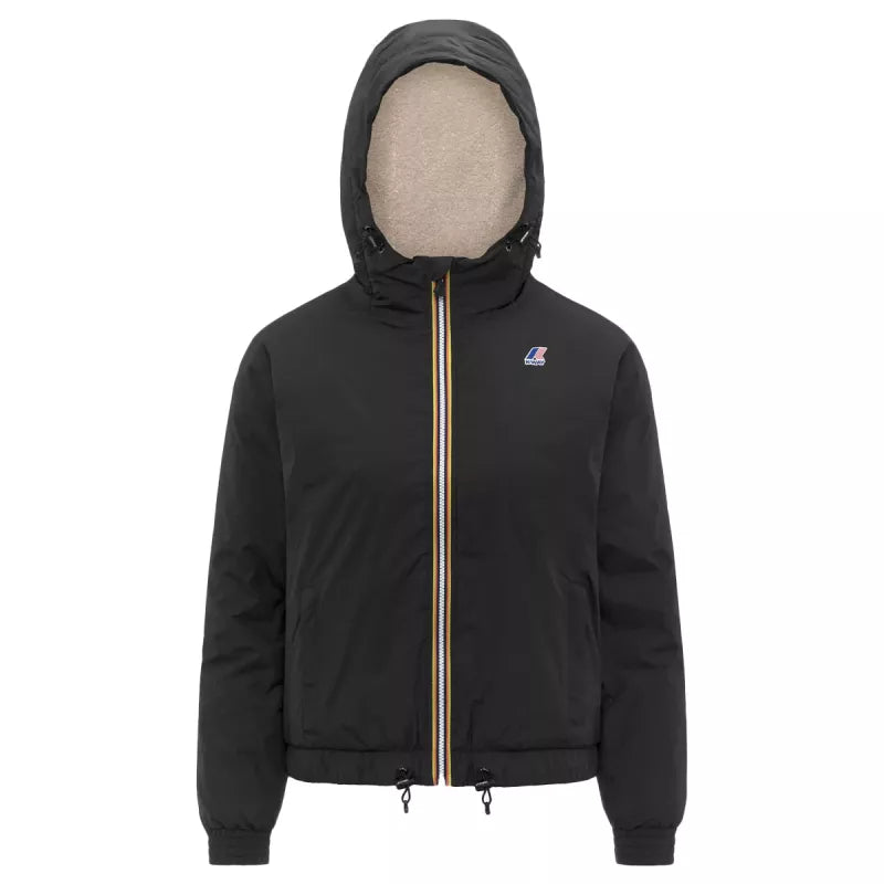 Blouson K-Way Le Vrai 4.0 Albine Orsetto - Black Pure