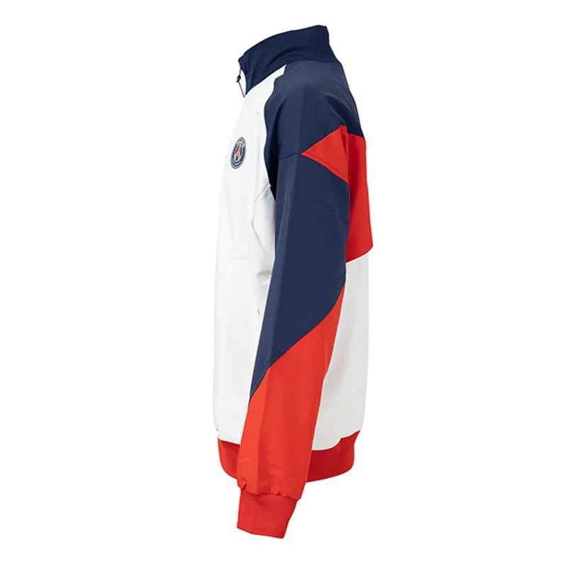 PSG Dry Strike Jacket - White/Blue - Men's Textile Jacket