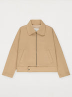Blouson Sculpture Rose Glacé