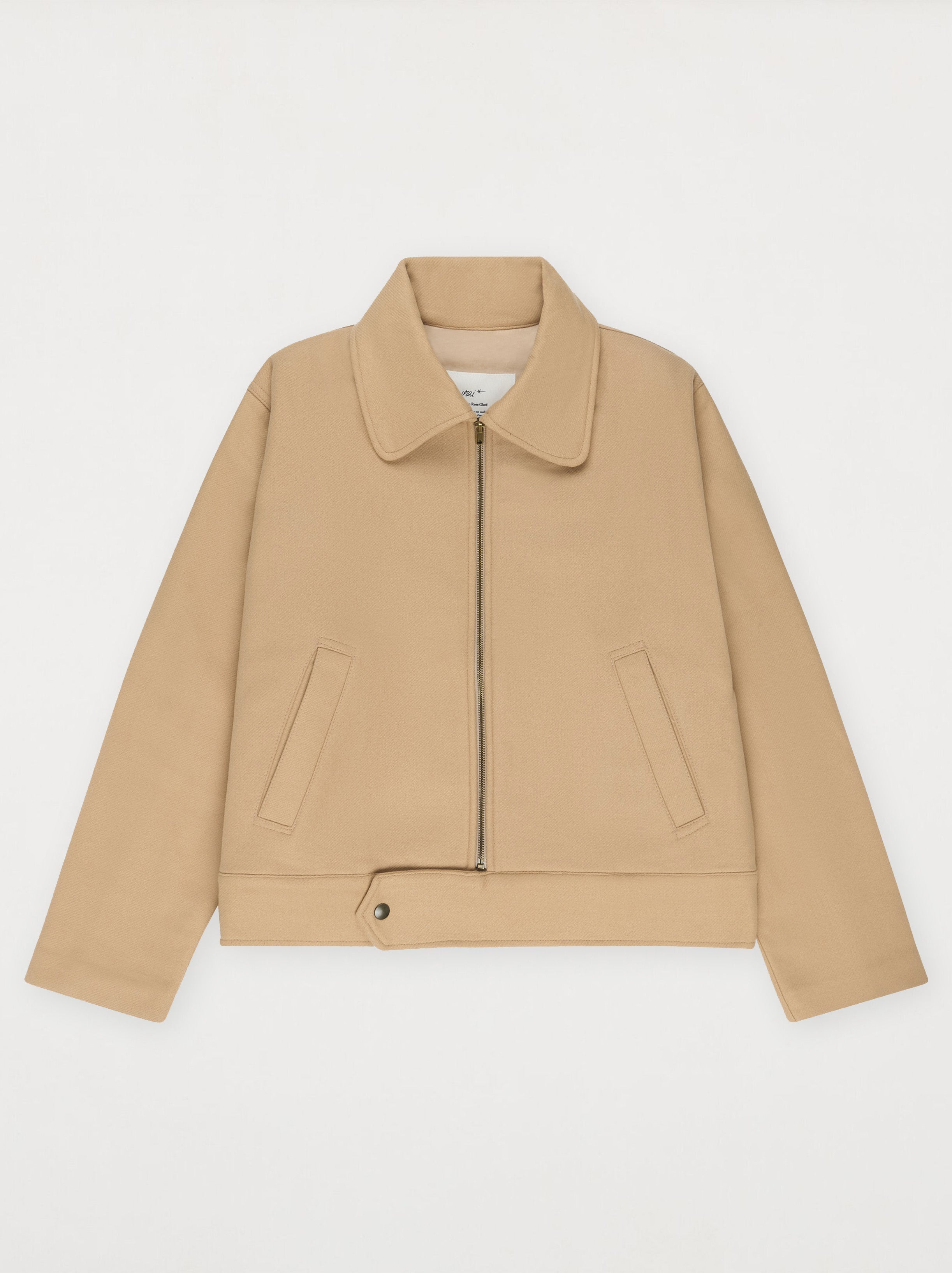 Blouson Sculpture Rose Glacé