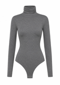 Body Belle Turtleneck - Grey