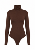 Body Belle Turtleneck - Brown