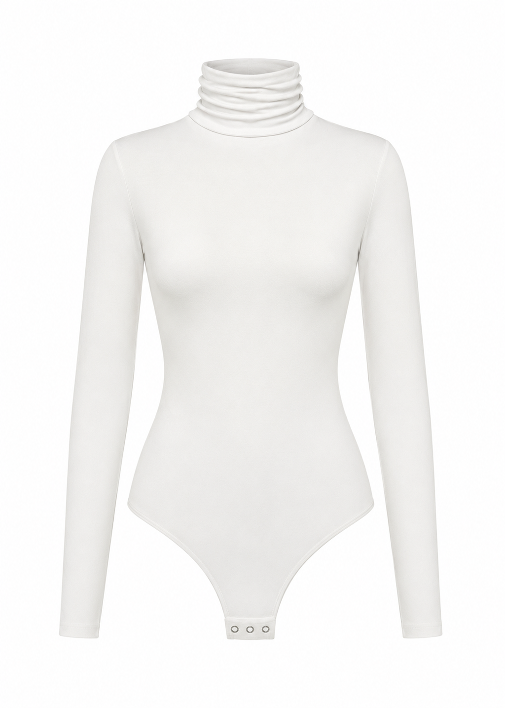 Belle Turtleneck Bodysuit - Off-White