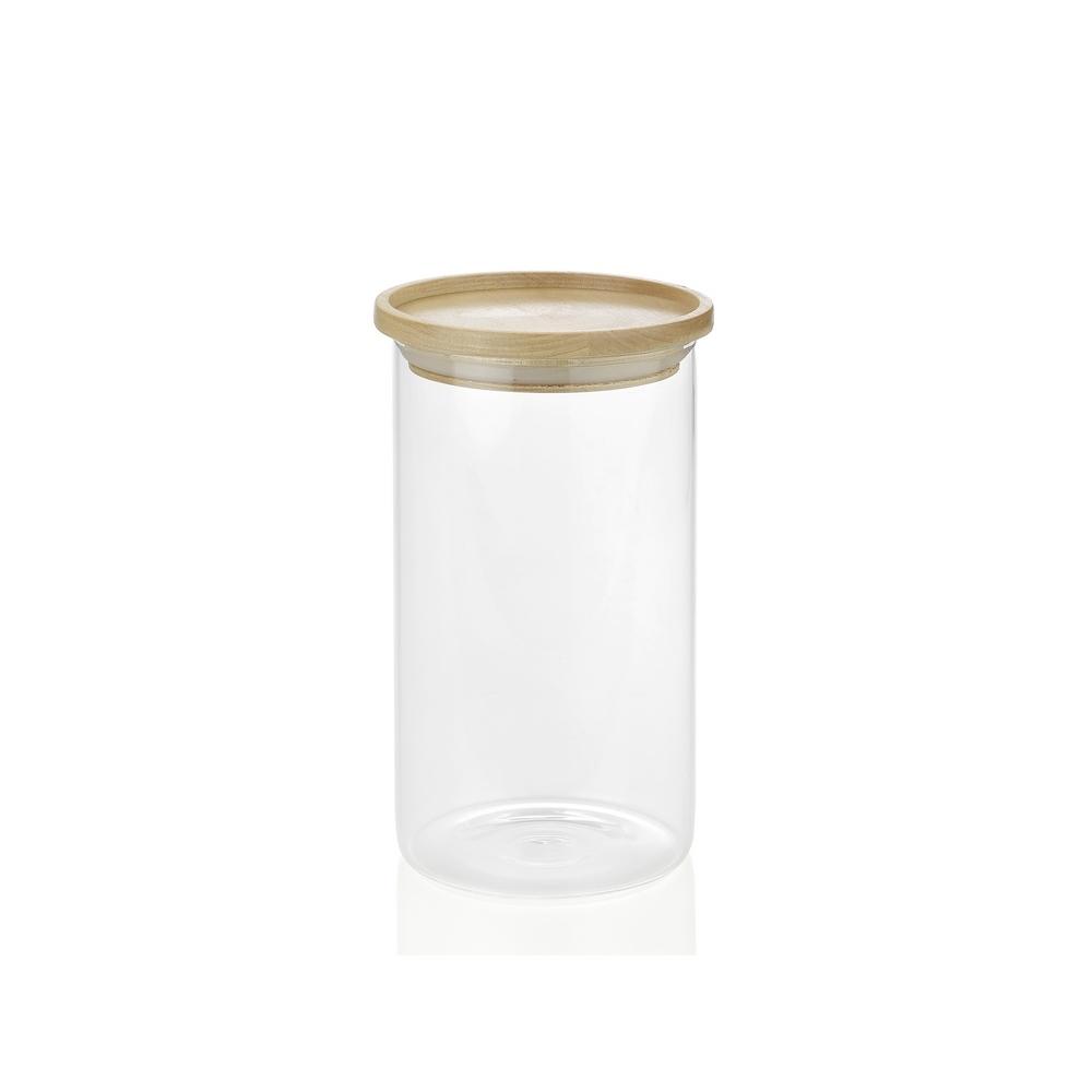 Boîte En Verre Et Bois - Transparent