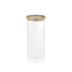Boîte En Verre Et Bois - Transparent