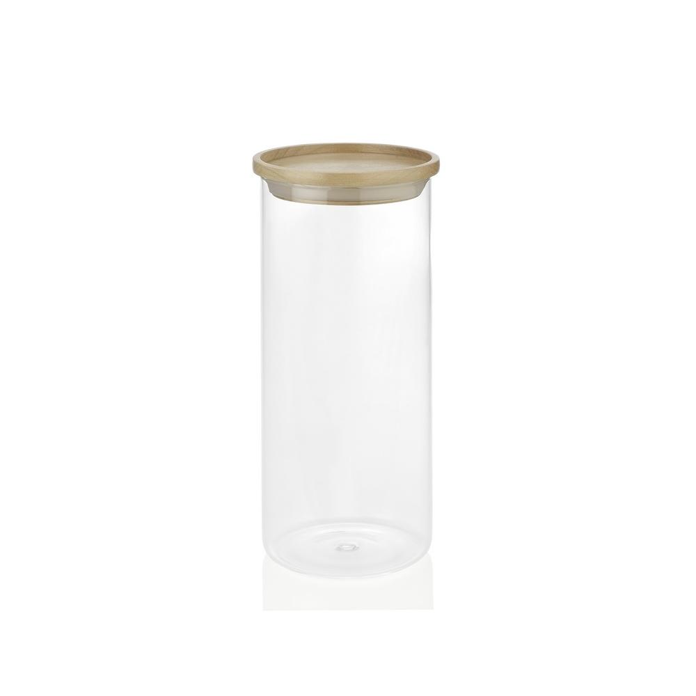 Boîte En Verre Et Bois - Transparent
