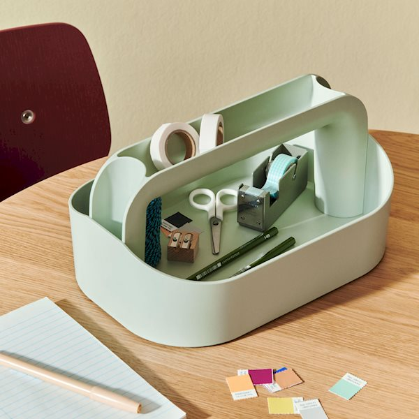 HAY - Gereedschapskist van gerecycled materiaal - Antraciet