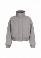 Bomber Arctic High Neck Oversized - Sage Green