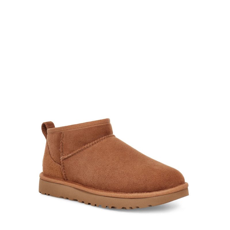 Classic Ultra Mini Boots - Chestnut