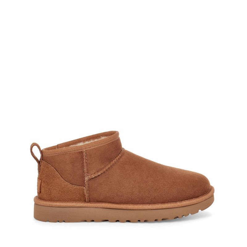 Classic Ultra Mini Boots - Chestnut