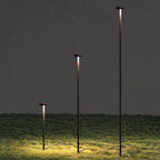 Pino - Farola Solar - Aluminio - Negro