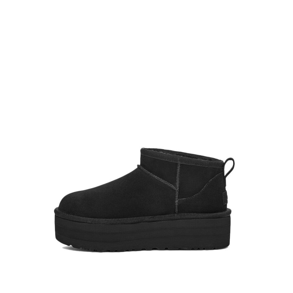 Classic Ultra Mini Platform Boots - Black