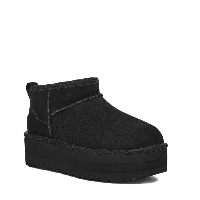 Classic Ultra Mini Platform Boots - Black