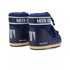 Icon Low Nylon Ankle Boots - Navy White