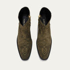 Vivienne Bronze Suede Ankle Boots