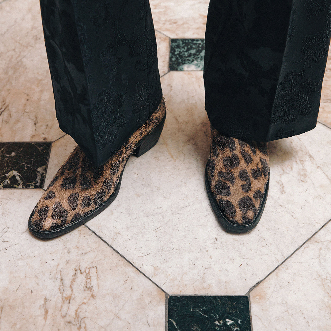 Bottines Suede Vivienne Leo Vintage