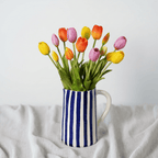 Bouquet di tulipani artificiali Clémentine