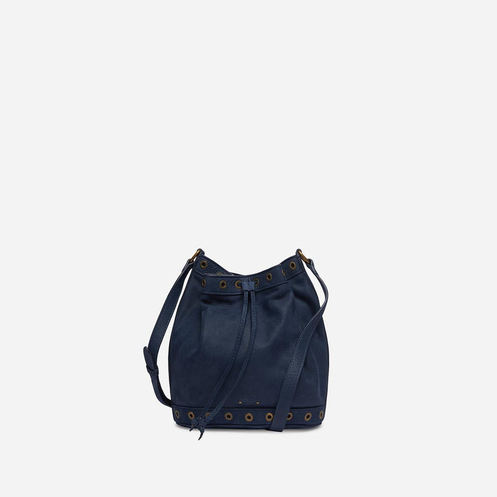 Zippy Drawstring Bag - Navy Blue