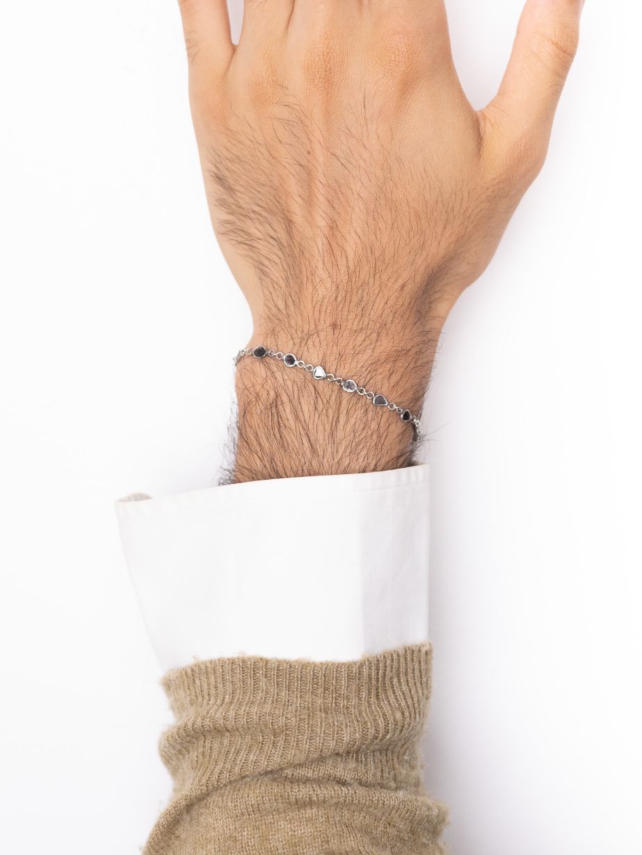 Bracelet Polki Noir