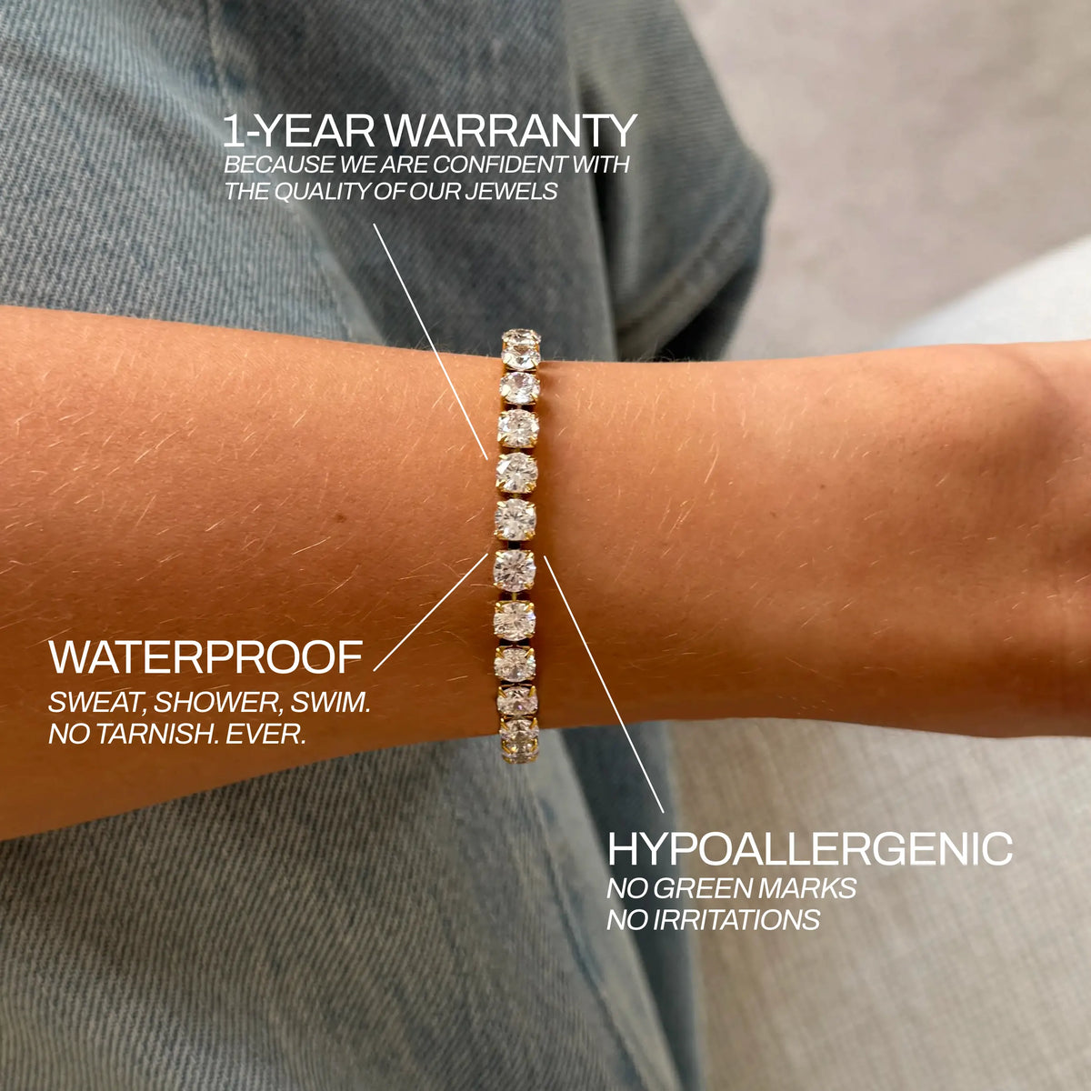 Bracelet Riviere