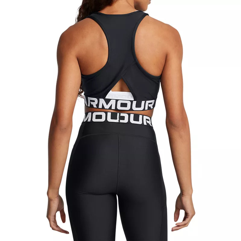 Brassière Heatgear Rib Tank - Noir/Blanc - Femme