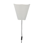 Janese - Set of 2 Wall Lights - White - Paper