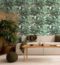Rouleau Papier Peint Bushu - Vert Sencha