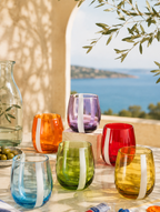 Barilotto - Lot De 6 Verres À Eau - Coloris Assortis