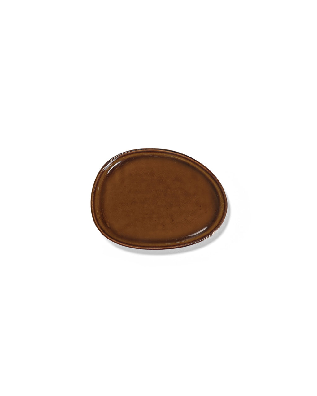 Out Of Lines - Set of 2 Plates - S - Stoneware - Ochre