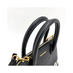 Balenciaga - Sac À Main Logo Ville Medium Cuir - Noir