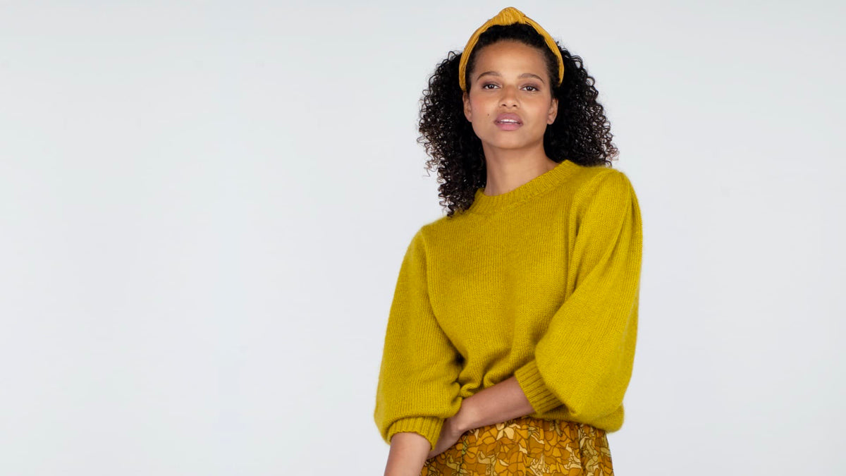 Pull Alix Mohair Et Soie Palmier