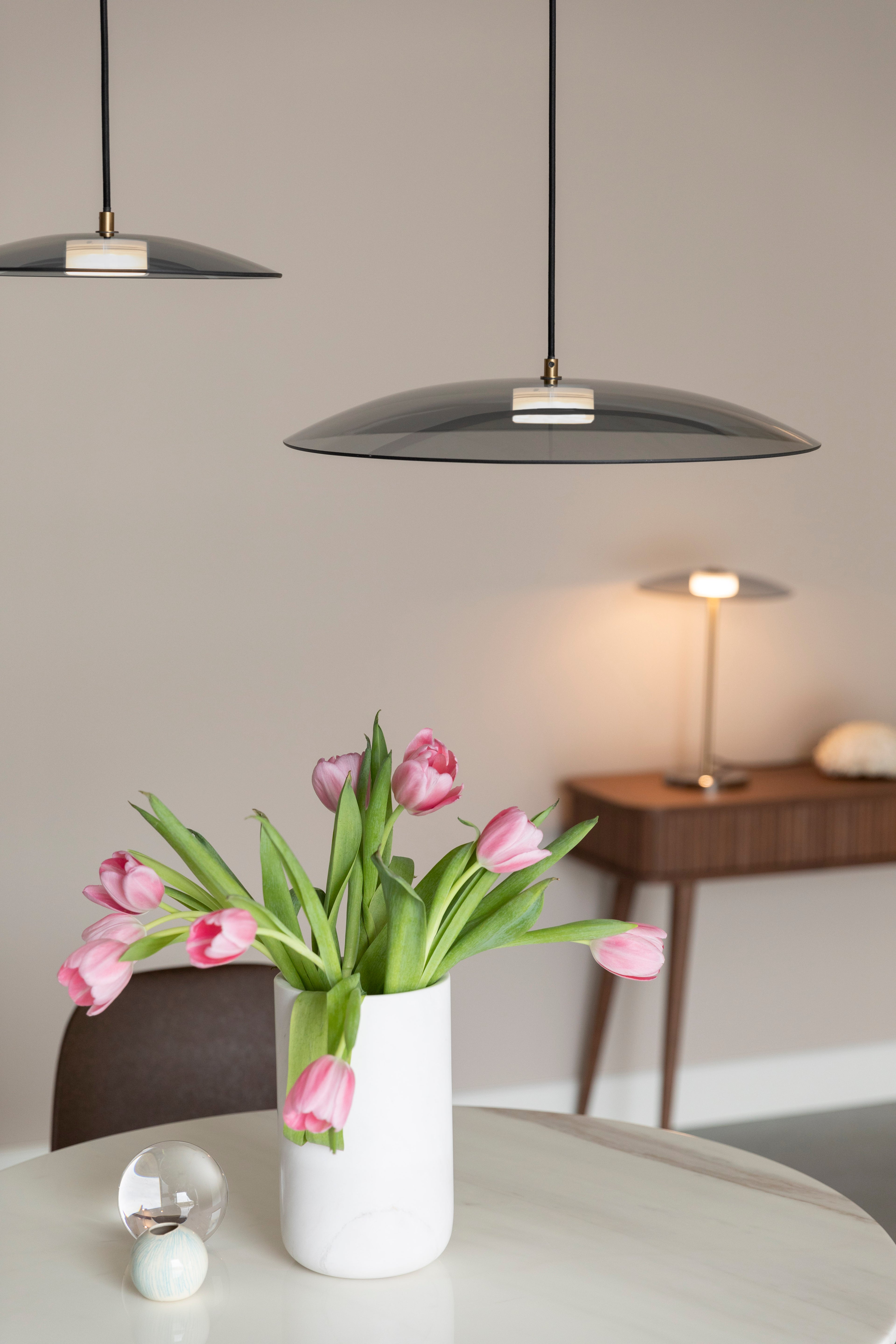 Float '50 - Pendant light - Glass - Gold