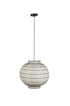 Ming Ronde '45 - Suspension - Fer - Blanc
