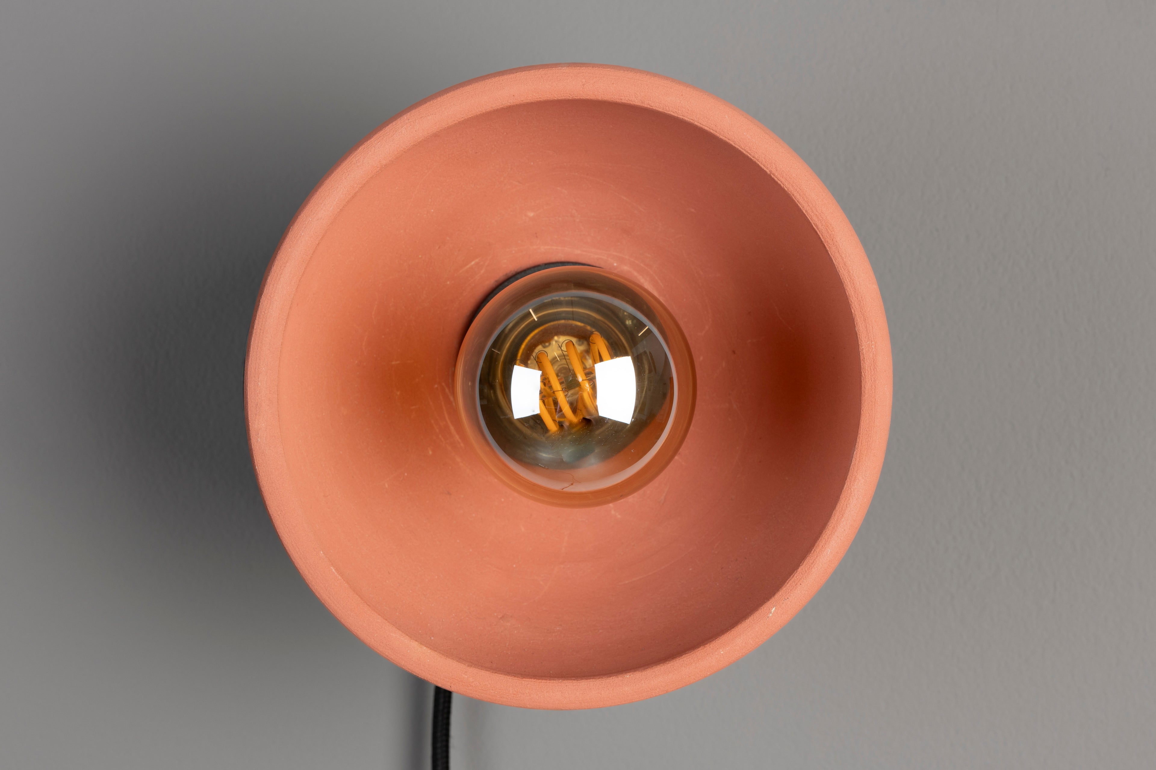 Zahra - Wall Lamp - Ceramic - Red